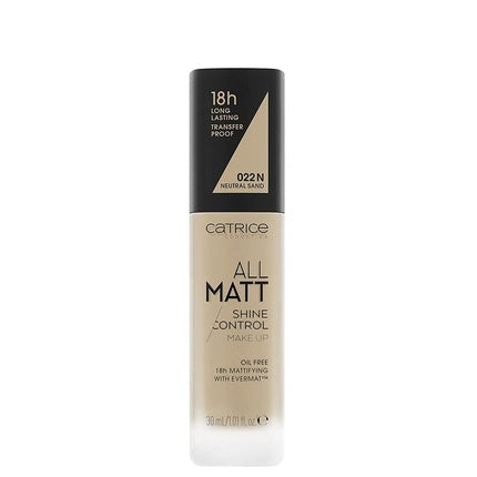 Catrice All Matt Shine Control Make Up Foundation 30ml - Neutral Sand