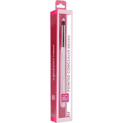 T4B 100 Series ILU Kabuki Flat Brush for Face Makeup White (117)