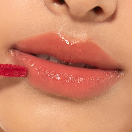 ETUDE Glow Fixing Tint #1 Pure Coral Non-sticky Glossy Shine Lip Stain 4.5g