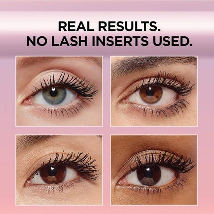 L'Oreal Paris Makeup Air Volume Mega Mascara Lightweight Long-lasting Volumizing Mascara 0.3 Fl Oz Washable Black Brown