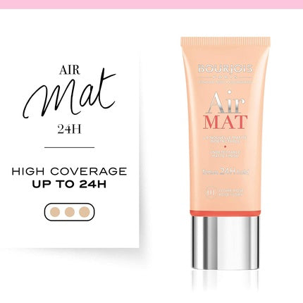 Bourjois Air Mat Foundation 01 Rose Ivory