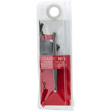 P-01 Eyebrow Tweezers with PVC Protective Case Total Length 9cm