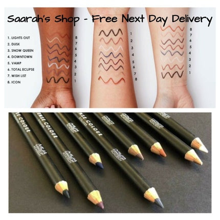 MUA Makeup Intense Color Eyeliner Kohl Pencil Soft Vegan Sealed