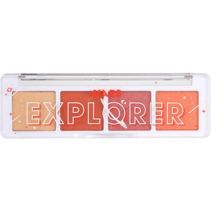 Collection Cosmetics Mini Eyeshadow Palette Mars Explorer Orange