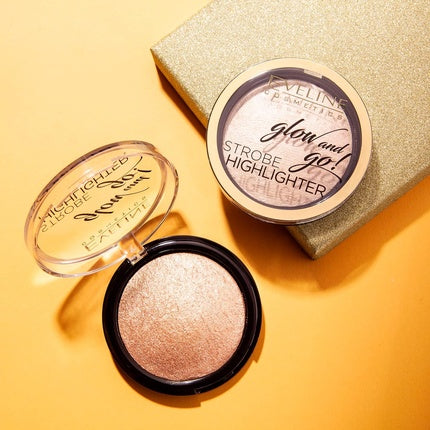 Eveline Glow And Go! Strobe Highlighter 02 Gentle Gold - 8.5g