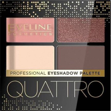Eveline Quattro Professional Eyeshadow Palette - 06, 7.2g