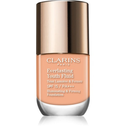 Clarins Everlasting Youth Fluid Foundation SPF 15 - 107 Beige, 30 ml