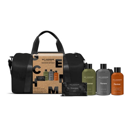 Gift Set Body Care in Travel Bag Mandarin, Bergamot & Rosemary 5 pcs