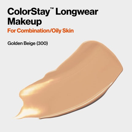 Revlon ColorStay Foundation No.300 Golden Beige Combination Oil Skin SPF15 30ml