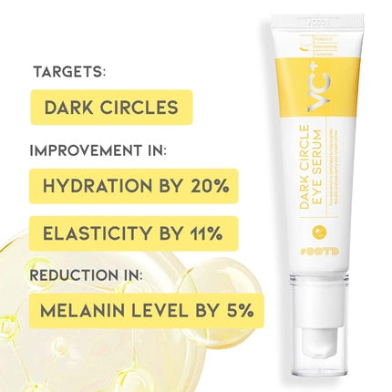 Dark Circle Remover Eye Serum for Men and Women with Vitamin C