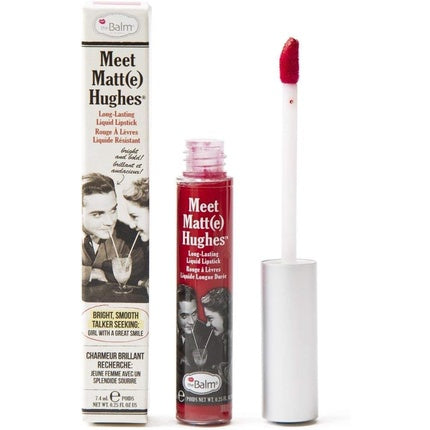 TheBalm Meet Matte Hughes Liquid Lipstick 6.5ml Honest
