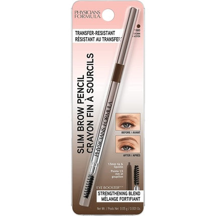 Physician's Formula Slim Brow Pencil for Precise Hair-Like Strokes Medium Brown