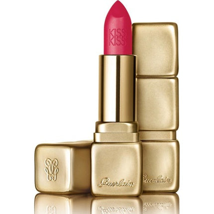 Guerlain Kiss Kiss Matte Barra De Labios M378 Raspberry Pepper 1un