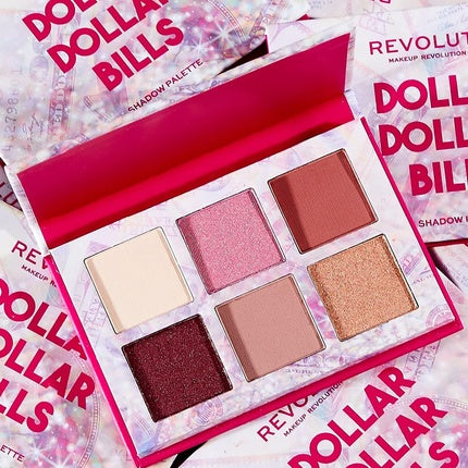 Makeup Revolution Power Shadow Palette Dollar Dollar Bills