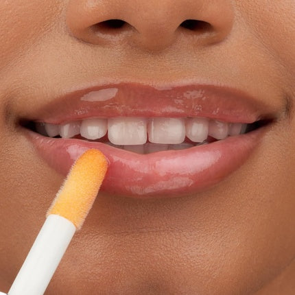 Essence Hydra Kiss Lip Oil Lip Gloss 02 Orange Moisturizing Nourishing with Oils Shiny Vegan No Parabens No Microplastic Particles Nanoparticles Free 4ml