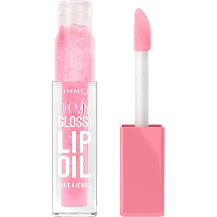 Rimmel Oh My Gloss! Lip Oil 001 Pink Flush Juicy Shine Hydrates Naturally