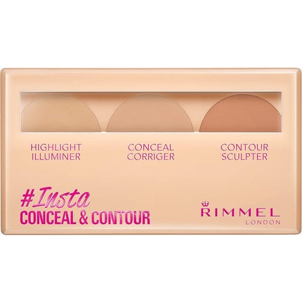 Insta Conceal & Contour Palette 010 Light