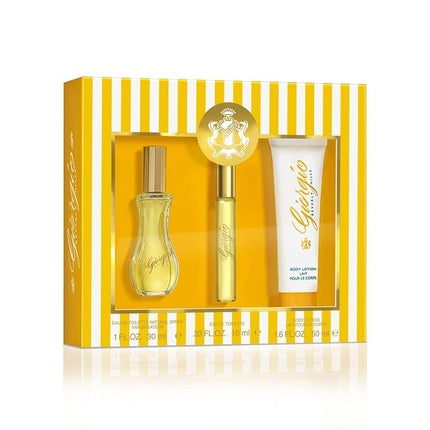 Giorgio Beverly Hills Giorgio Yellow Gift Set 30ml + 10ml Eau De Toilette + 50ml Body Lotion