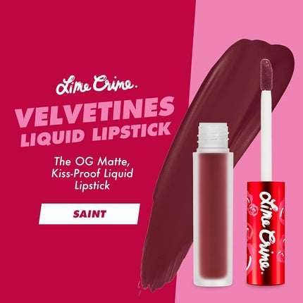 Lime Crime Velvetines Matte Liquid Lipstick Saint 2.6ml