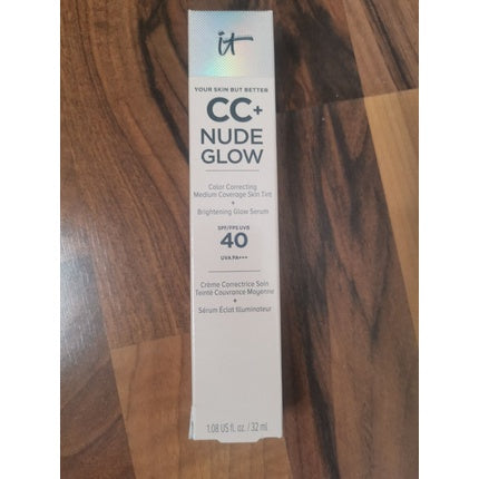It Cosmetics CC+ Nude Glow Skin Tint Serum Care Foundation Light Medium 32ml