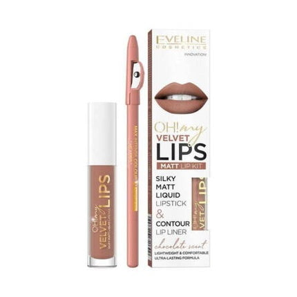 Eveline Cosmetics Oh! My Velvet Lips Liquid Matte Lip Kit