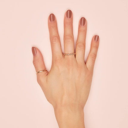 Deborah Milano Semi-Permanent Gel Nail Polish Number 20 Dark Nude Plumping Effect Long Lasting Intense Shiny Nails 4.5ml
