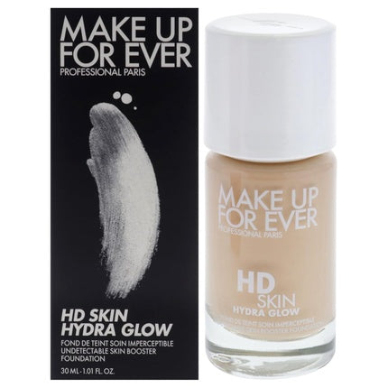 HD Skin Hydra Glow 1N14 Beige by Make Up For Ever for Women 1 oz Foundation