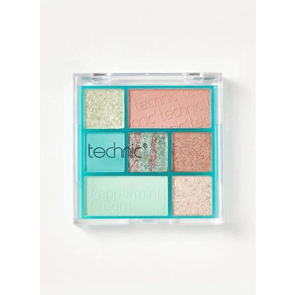 Technic Pressed Pigment Eyeshadow Palette Peppermint Cream