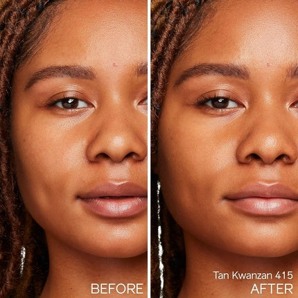 Shiseido Synchro Skin Self-Refreshing Tint SPF 20 Light Coverage Tinted Moisturizer 12-Hour Wear 24-Hour Hydration Waterproof Shine Resistant Non-Comedogenic Tan Kwanzan 415