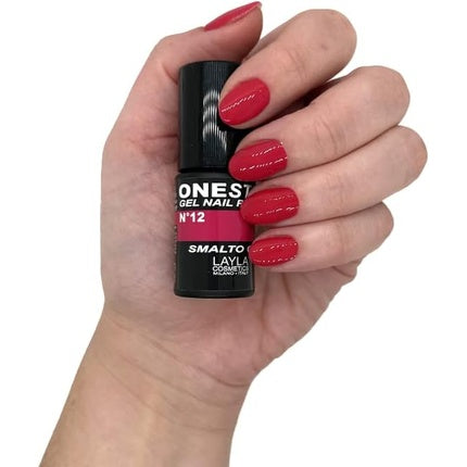 LAYLA COSMETICS One Step Gel Nail Polish Pink of Me Number 12