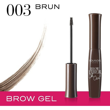 Bourjois Oh Oui Brown Fiber Eyebrow Mascara 003 Brown 6.8ml