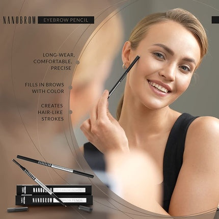 Nanobrow Eyebrow Pencil - Perfectly Highlighted and Filled-In