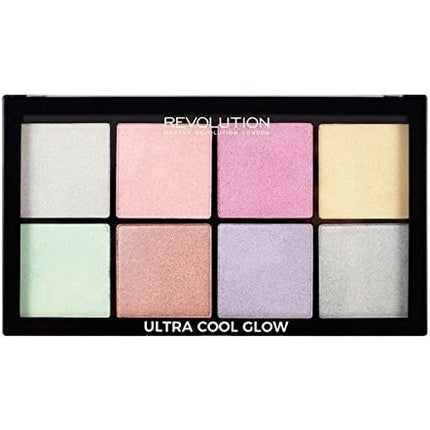 Revolution Highlighter Palette Ultra Cool Glow Mixed