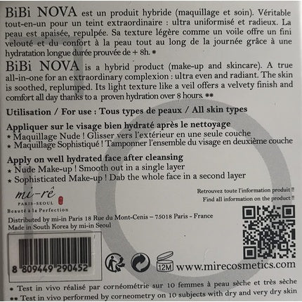 MI-RÊ Recharge + BiBi Nova Beige Cushion 20g