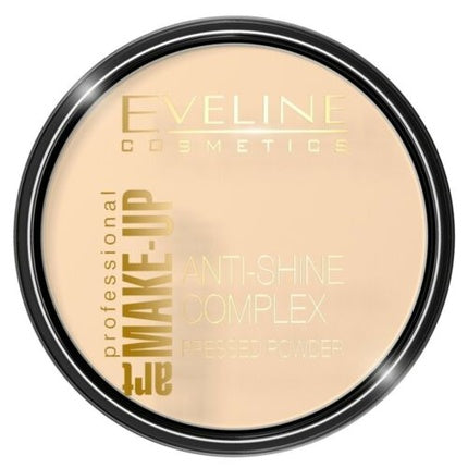 Eveline Art Make-Up Anti-Shine Complex Pressed Powder - 30 Ivory, 14g