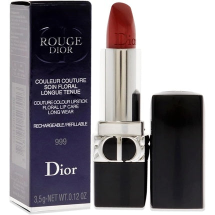 Dior Rouge Dior Refillable Lipstick 999 Metallic 3.5g