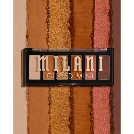 Milani Gilded Mini Eyeshadow Palette with 6 Matte and Shimmer Hues Champagne Problems