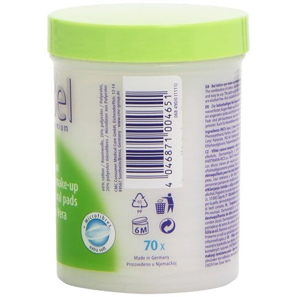 BEL Premium Wet Eye Makeup Remover Pads 70 Units 200g