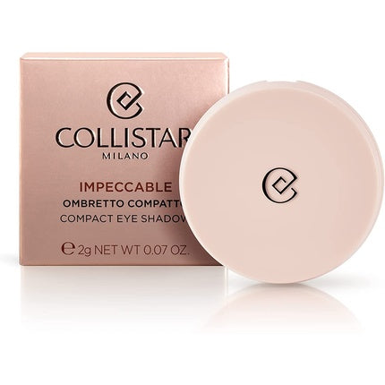 Collistar Impeccable Compact Eyeshadow N.220 Honey Satin 2g Gold