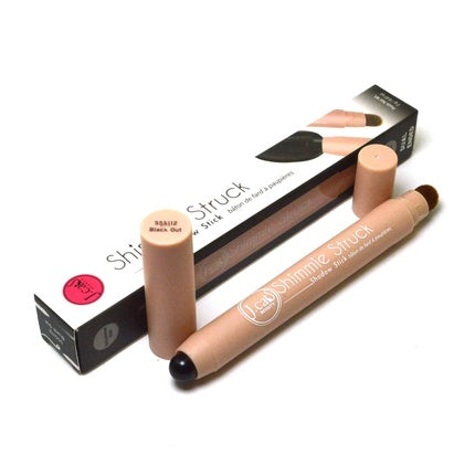 Jcat Beauty Professional SSS112 Black Out Shimmer Struck Shadow Automatic Stick Eye Shadow Makeup Eyeshadow with Free Zipper Bag