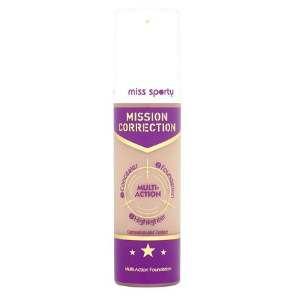 Miss Sporty Mission Correction Multi Action 3-in-1 Foundation 001 Ivory