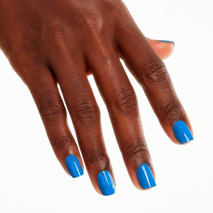 OPI Nail Lacquer Tile Art to Warm Your Heart Blue Nail Polish Lisbon Collection 0.5 fl oz