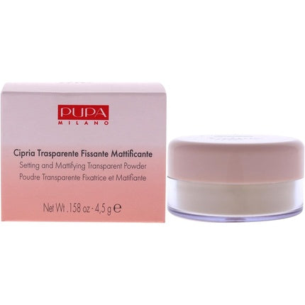 Pupa Prime Me Setting Loose Powder Transparent 4.5g