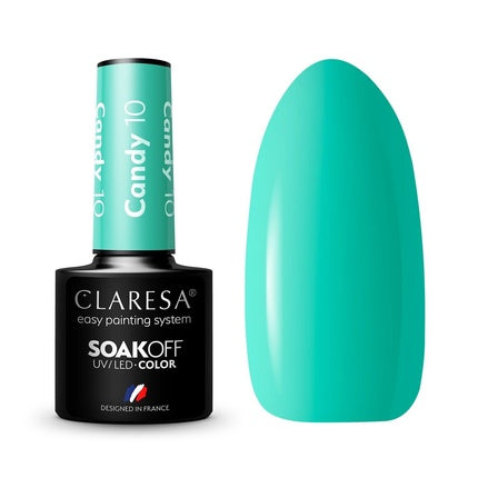Claresa Soak Off Uv/Led Hybrid Nail Polish 10 Candy 5g
