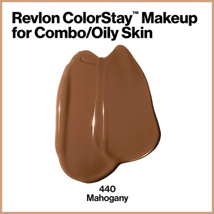 Revlon Colorstay Matte Finish Foundation Spf15 440 Mahogany 30ml