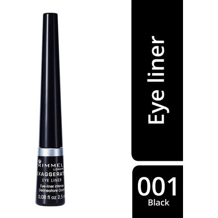 Rimmel London Exaggerate Liquid Eyeliner Black 2.5ml