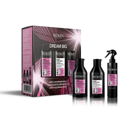 Redken Acidic Color Gloss Dream Big Brightening Care Gift Set