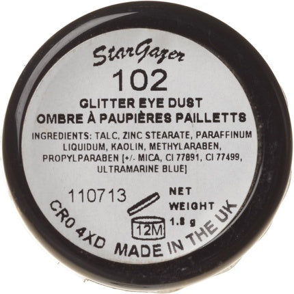 Glitter Eye Dust Number 102 Loose Powder Cosmetic Pigment Eye Shadow