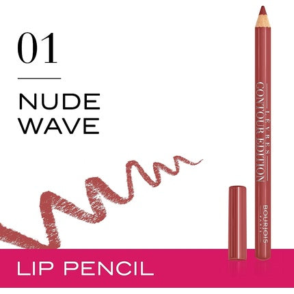 Bourjois Levres Contour Edition Lip Liner and Pencil Nude Wave 1.14g