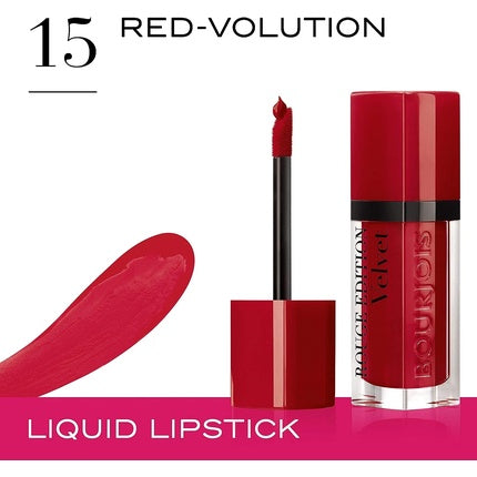 Bourjois Rouge Edition Velvet Liquid Lipstick 15 Red-Volution 7.7ml